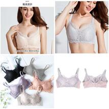 ☆ ベージュ×ピンク ☆ 32/70AB ☆ ブラジャー pmybra1212 フルカップブラ ノンワイヤー レース ブラジャー ブラ ノンワイヤーブラ 盛れる_画像8