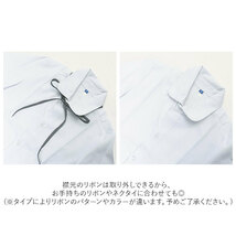 ☆ Cタイプ ☆ 120cm ☆ 子供シャツ 入学式 入園式 リボン付 shirt1829 女の子 ブラウス キッズ 長袖 リボン付 襟付き シャツ 白 トップス_画像8