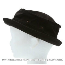 ☆ HICKORY ☆ Mサイズ(約58cm) ☆ スタンダードポークパイHAT 帽子 ハット ポークパイハット メンズ レディース カジュアル おしゃれ 無地_画像6