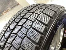 バリ山　185/60R15 アルミ付スタッドレス　DUNLOP WINTER MAXX WM02/2020年製造４本セット　15x6J 5x100 ET43 ハブ径約55 170系シエンタ_画像10