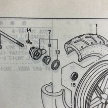 ホンダ　ライブディオ　ZX メーター　ギヤ　44800-GW0-751ZQ 奇跡の新品　ファイティングレッド　赤　ギア_画像9