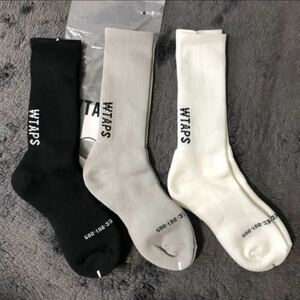 WTAPS SOCKS ダブルタップス ソックス　3足