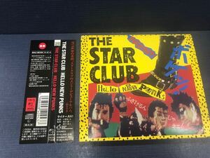 【紙ケース仕様】CD　THE　STAR　CLUB　スタークラブ　HELLO　NEW　PUNKS