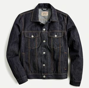 新品 J.CREW デニムジャケット XS インディゴ ジェイクルー Gジャン