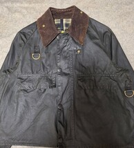 90s　ミント　希少サイズ　S　オリジナル　80s　Barbour Spey　 スペイ　ジャケット　_画像4