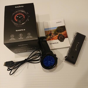 【値下げしました！】スマートウォッチ 腕時計 SUUNTO9 BARO ( スント9 バロ )ブラック＋HRベルト