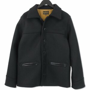 未使用 WESTRIDE ウエストライド メルトンジャケット MB2201 HEAVY MELTON WARD JACKET ブラック 黒 40 70015269