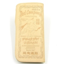 美品 TEDMAN テッドマン 長財布 TDW-220 林五 TEDCOMPANY TEDMAN'S LONG WALLET 日本製 ナチュラル 24002514_画像1