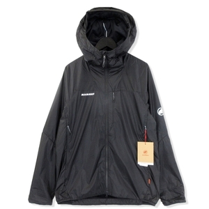 未使用 MAMMUT マムート フレックスエアインフード 1013-02610 Flex Air IN Hooded Jacket AF ブラック 黒 ASIA：XL タグ付き 20018052