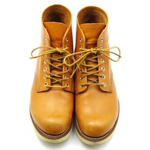 REDWING レッドウィング US8D 26cm ラウンドトゥ 復刻 9871 四角犬タグ 2012年製 ゴールドラセット セコイア 10007063_画像2