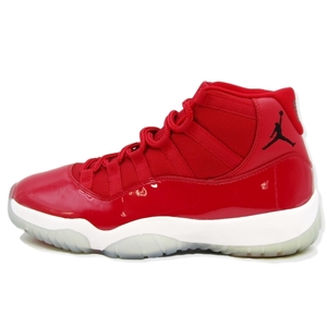 美品 NIKE ナイキ 26.5cm AIR JORDAN 11 RETRO WIN LIKE 96 378037-623 エアジョーダン11 2017年製 GYM RED/BLACK 35002821