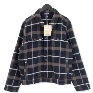 未使用 Patagonia パタゴニア メルトン ウール トラッカージャケット 26570 Men's Melton Wool Trucker JKT ネイビー M 20018170