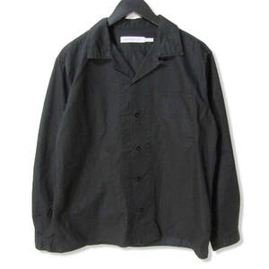 nonnative for B JIRUSHI YOSHIDA GS ノンネイティブ B印ヨシダ 長袖オープンカラーシャツ BOWLERSHIRT ブラック 1 27104713