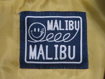 新品(デットストック)★Mサイズ(レディース)【MALIBU/マリブ】迫力のある虎刺繍/定価15000+税/スカジャン/M-17AW-01/ワイン×ゴールド★_画像5