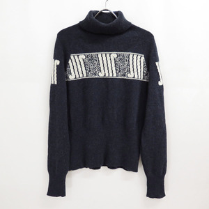 00s Y's for men Turtle Neck Wool Knit Sweater Yohji Yamamoto Pour Homme ワイズフォーメン ウール ニット ヨウジヤマモト プール オム