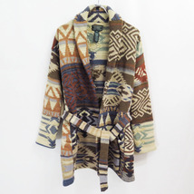 80s RALPH LAUREN NAVAJO EXCLUSIVE HAND KNIT CARDIGAN ラルフローレン ネイティブ ハンド ニット カーディガン ビンテージ キムタク着用_画像1