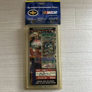 【A0164-36】◎1998 BRICKYARD 400 記念チケット Jeff Gordan Wins NASCAR チケット？