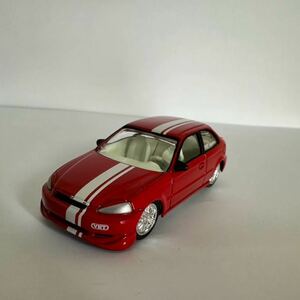 [A0156-10] unused * secondhand goods *HONDA Johnny Lightning Civic * minicar model car toy Tomica automobile Model Pet *