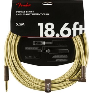 フェンダー Fender Deluxe Series Instrument Cables SL 18.6' Tweed ギターケーブル ギターシールド