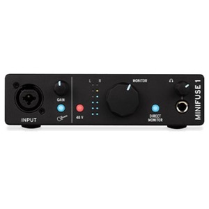 ARTURIA MINIFUSE 1 BK audio interface Mini fuse 