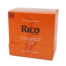 D'Addario Woodwinds/RICO RJA0125-B25 リコ アルトサックス リード 2.5 25枚入_画像1