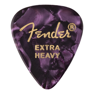 フェンダー Fender 351 Shape Premium Picks Extra Heavy Purple Moto ギターピック 12枚入り