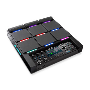 Alesis 電子パーカッション サンプラー ルーパー 4.3インチディスプレイ搭載 サンプリングパッド サウンドカード 9パッド ベロシテ