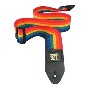  гитара ремешок Ernie Ball ERNIE BALL POLYPRO STRAPS 4044 Rainbow ремешок поли Pro ремешок Rainbow 