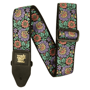 アーニーボール ストラップ ERNIE BALL 5340 JACQUARD STRAP EVENING BLOOM ギターストラップ ジャカード イブニングブルーム