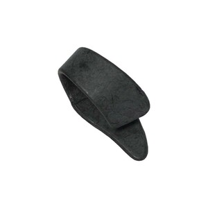  гитара pick медиатор на большой палец kava Vogue 1.5mm Oblique Finger Pick MZBP-20 Black Kavaborg