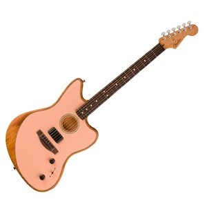 フェンダー Fender Acoustasonic Player Jazzmaster Shell Pink エレクトリックアコースティックギター アコスタソニック