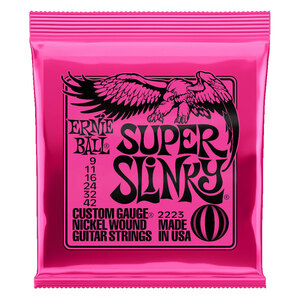 アーニーボール 【2セット】 ERNIE BALL 09-42 Super Slinky (2223) エレキギター弦