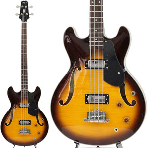 AriaProII TAB-Classic/FM BS (Brown Sunburst) セミアコースティック ベース セミアコ/ケース付