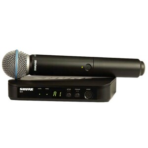  Sure - wireless microphone SHURE BLX24/BETA58 hand-held type wireless system Beta 58 Sure Vocal Mike 