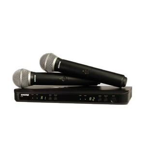 SHURE ボーカル コンボ ワイヤレスシステムセット BLX288J/PG58-JB 【国内正規品】