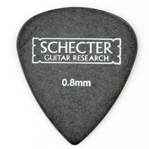 SCHECTER SPT-MP10 BK Teardrop type MEDIUM poly- fading tar guitar pick ×50 sheets 