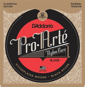 ダダリオ D'Addario EJ49 Silver/Black/Normal クラシック弦