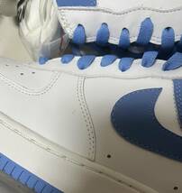 新品 NIKE AIR FORCE1 306353-149 28.5cm US10.5 White/University Blue ナイキ エアフォース1_画像2