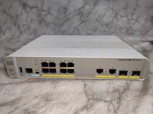 [動作保証] CISCO ネットワークスイッチ WS-C2960CX-8TC-L V04 初期化済み シスコ スイッチ ②