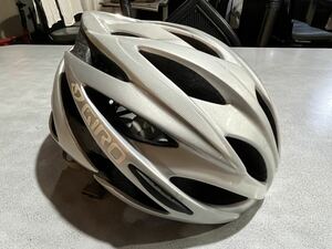 【中古】GIRO ヘルメット savant S 51-55cm ホワイト　ロードバイク