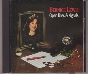 BERNICE LEWIS OPEN LINES AND SIGNALS