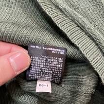 100円スタート♪ （2）UNIQLO ユニクロ　タートルネックニット　サイズM　ウールセーター　インナーニット　グリーン　無地_画像5