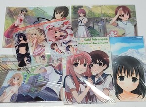 《送料込み》咲 Saki クリアしおり&ポストカード、クリアファイル、着せ替え お風呂ポスター(東横桃子) ヤングガンガン 特別付録