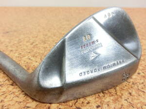 グリップ無♪BRIDGESTONE TOURSTAGE X-WEDGE 01 FORGED Fe 99.9 ウェッジ 58° 06 スチールシャフト Dynamic Gold FLEX-S200 中古品♪F2482