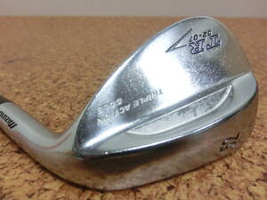 ♪MIZUNO ミズノ TR 52-07 TRIPLE ACTION SOLE ウェッジ 52° 純正スチールシャフト DYNA FLEX 2100 FLEX-WEDGE 中古品♪F2488