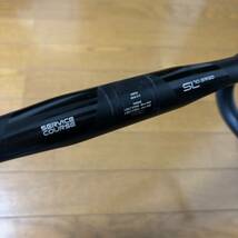 【２点セット】 ZIPP Service Course SL70 ERGO 420mm TEKTRO RL340 ドロップハンドル ブラケット シングルスピード ピスト ロードバイク_画像4