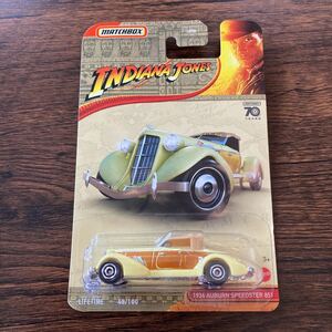 マッチボックス MATCHBOX INDIANA JONES インディアナ ジョーンズ 1936 AUBURN SPEEDSTER 851 アーバン スピードスター 851