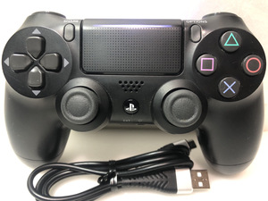 【送料無料】PS4 純正コントローラ★デュアルショック４★ジェットブラック★★DUALSHOCK4