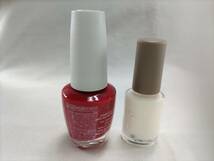 變龜【新品】マニキュア 2本セット リリミュウ OPI　白 赤 ホワイト レッド　O・P・I_画像2