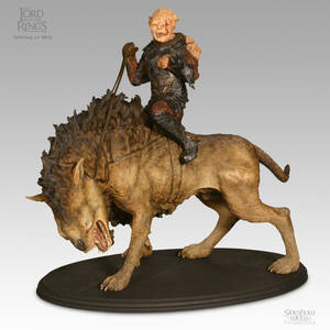 サイドショウ　ロードオブザリング　LOTR ゴスモグ&ワーグ　Gothmog Warg スタチュー完成品　THE LORD of the RINGS 